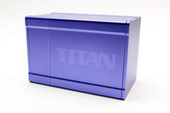 Boxgods Titan Solid Purple Deck Box